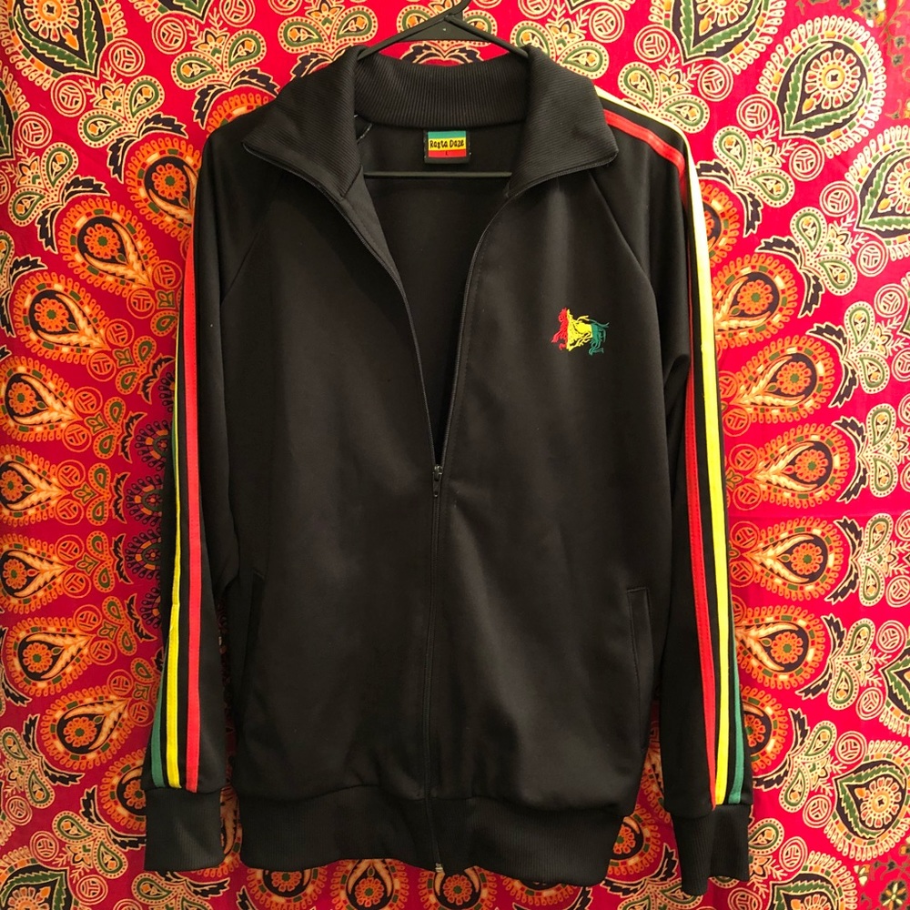 • Rasta Zipup Sweater •